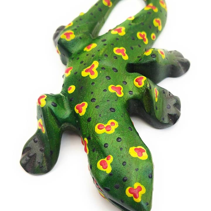 A Lost Art – wholesale Wood toy – Child – 6 Inch Day Gecko Sound3