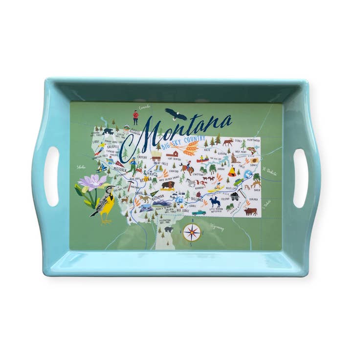Montana 2-Handle Tray for wholesale by Galleyware