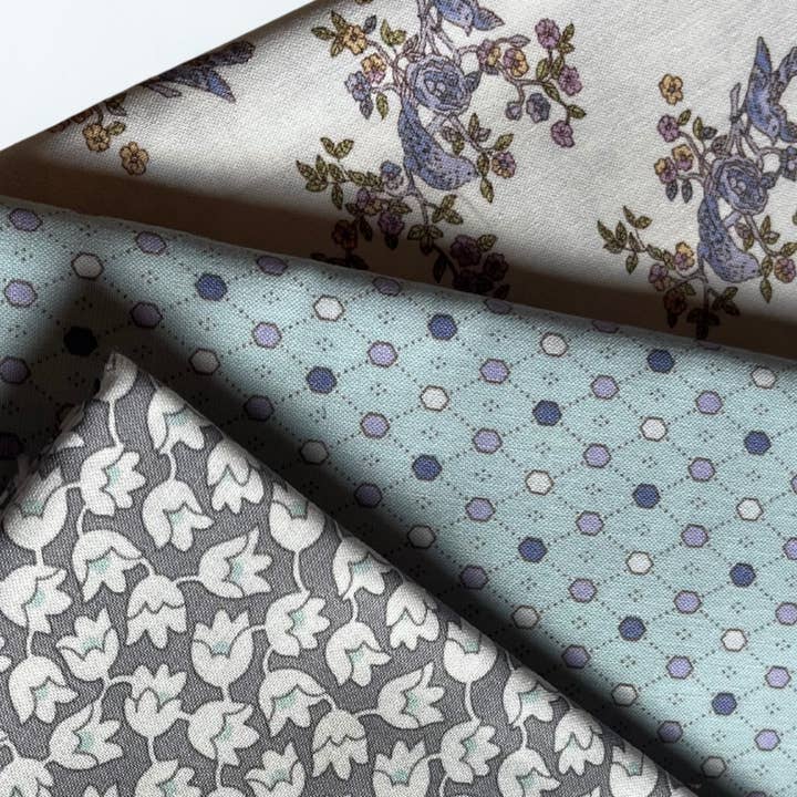 The Mouse & The Peacock - Vendita all'ingrosso Kit da cucito creativo - Appuntamento al buio con una trapunta di 3 iarde.3