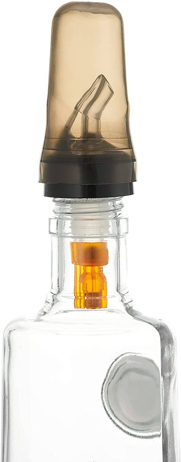 EcoQuality - Wholesale Wine Aerator - Translucent Liquor Pourer Cover Caps, Bottle Top Spout Cover4