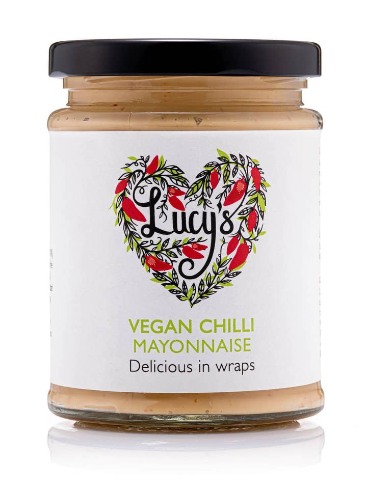 Vegan Chilli Mayonnaise for wholesale by Lucy's Dressings