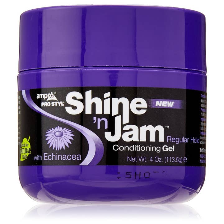 KT Supply - Wholesale Hair Styling Gel/Mousse - Ampro Shine N Jam Gel Reg, 4 Oz.