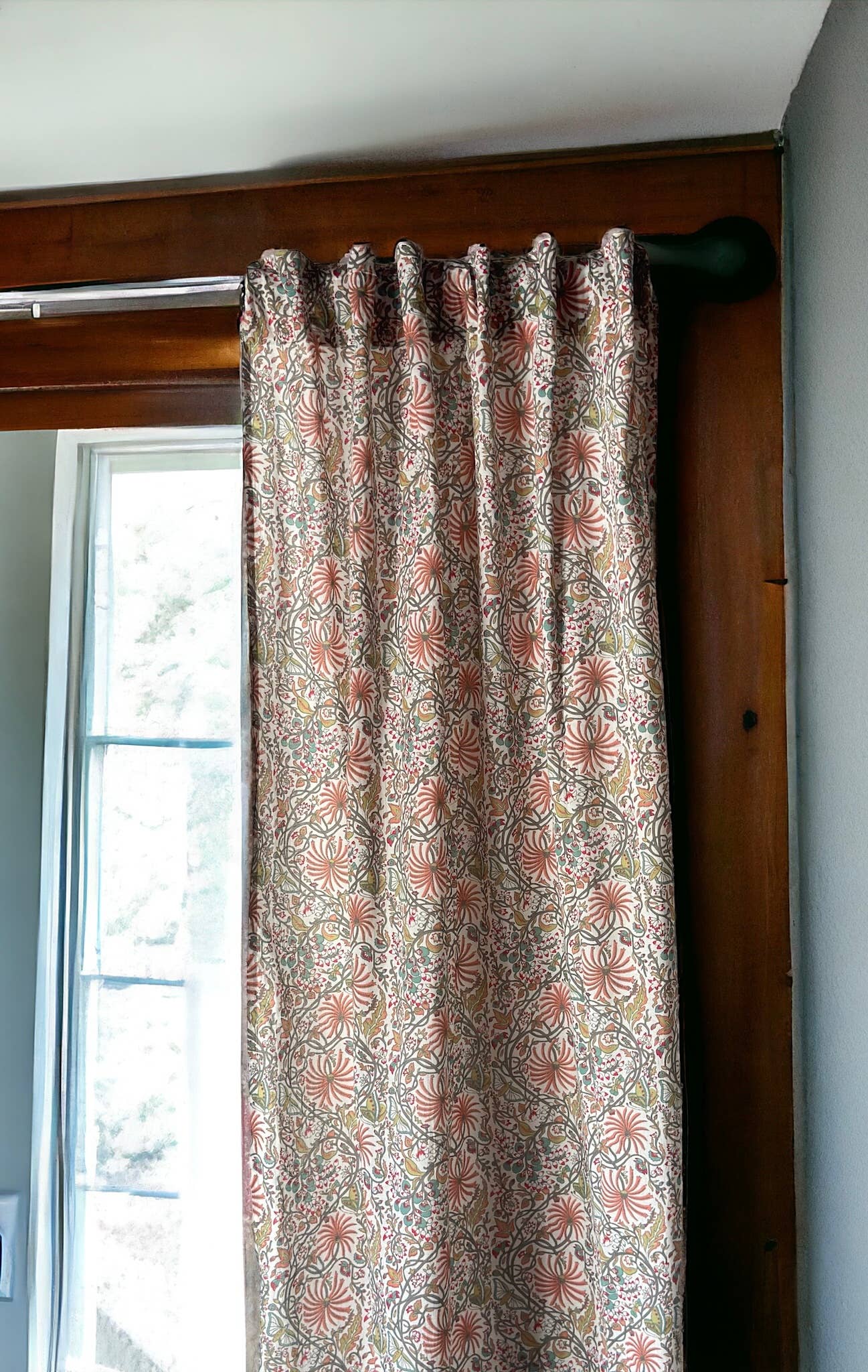 Annahmol - Wholesale Curtain - Vintage Inspired Botanical Sheer Curtains: Assorted Prints35