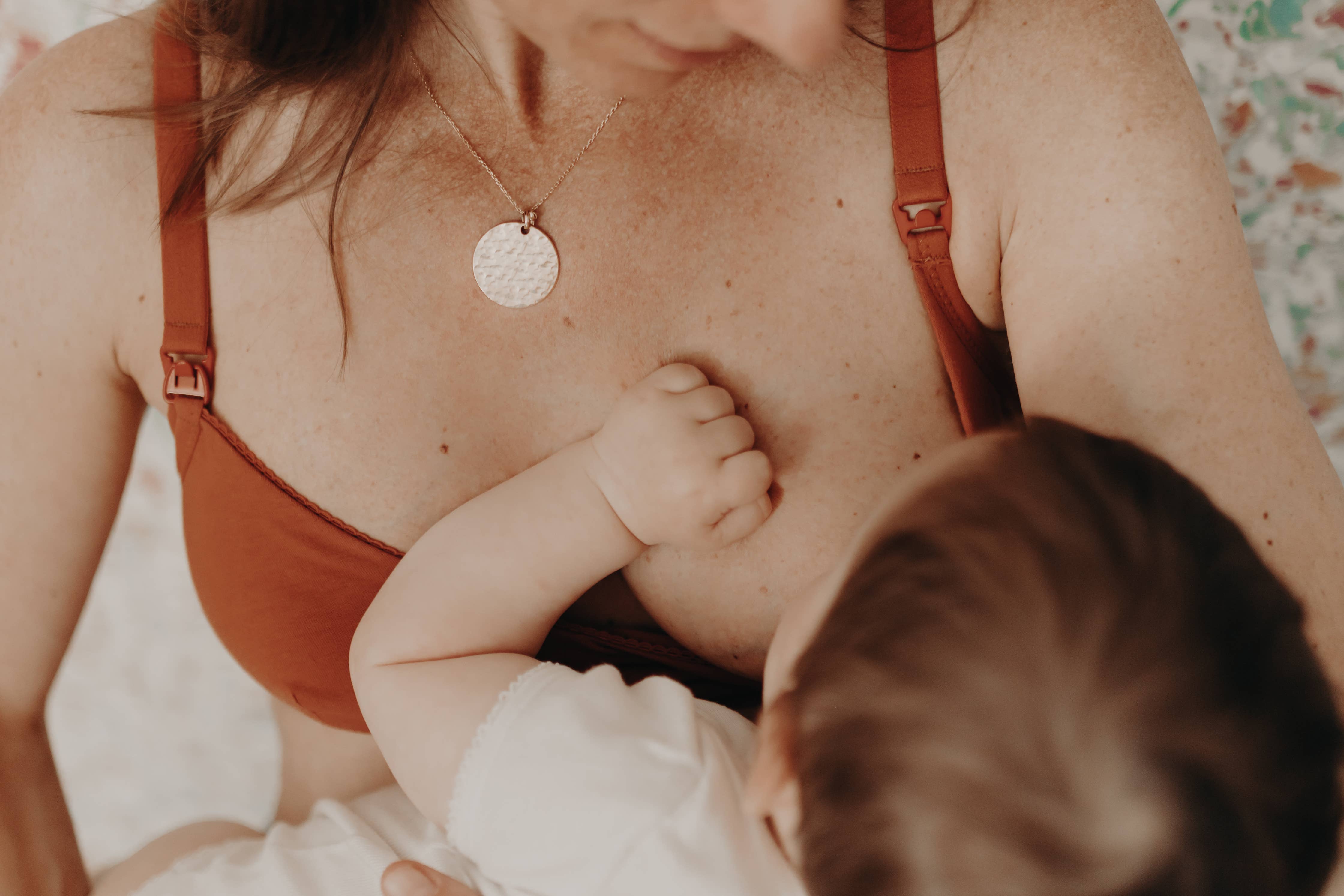 You&Milk – wholesale Nursing bra – Maternity – Terracotta nursing bra - Mumderwear2