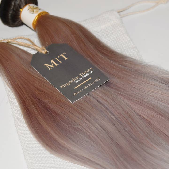 Magnolia's Theory - Wholesale Hair extensions - Ombre 1B/Grey Virgin Bundle