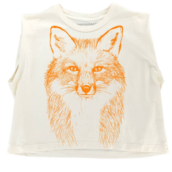 Fox Maisie Heavyweight Muscle Tee for wholesale by Supermaggie @ Faire