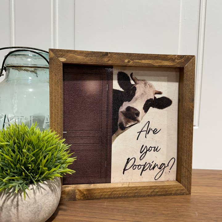 The Broken Board - Wholesale Bathroom Sign - Funny Bathroom sign1