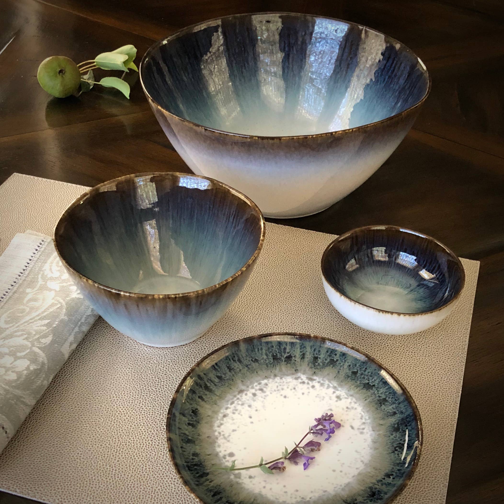 Carmel Ceramica - Wholesale Appetizer Serveware - Cypress Grove Appetizer Plate4