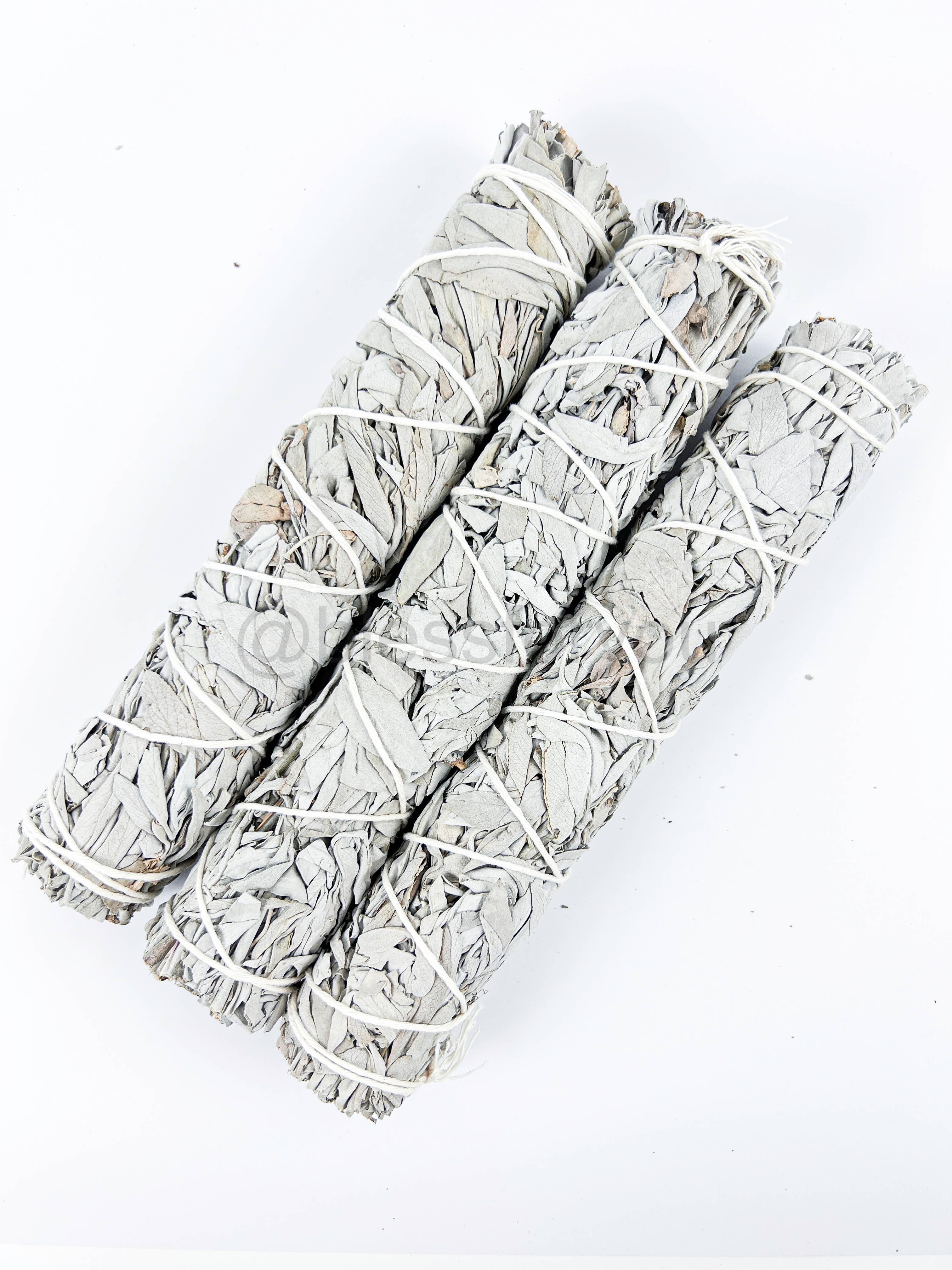 GREENROOTS USA LLC - Wholesale Sage Bundle - White Sage Smudge Stick 9" Jumbo HoUSe Cleansing Energy7