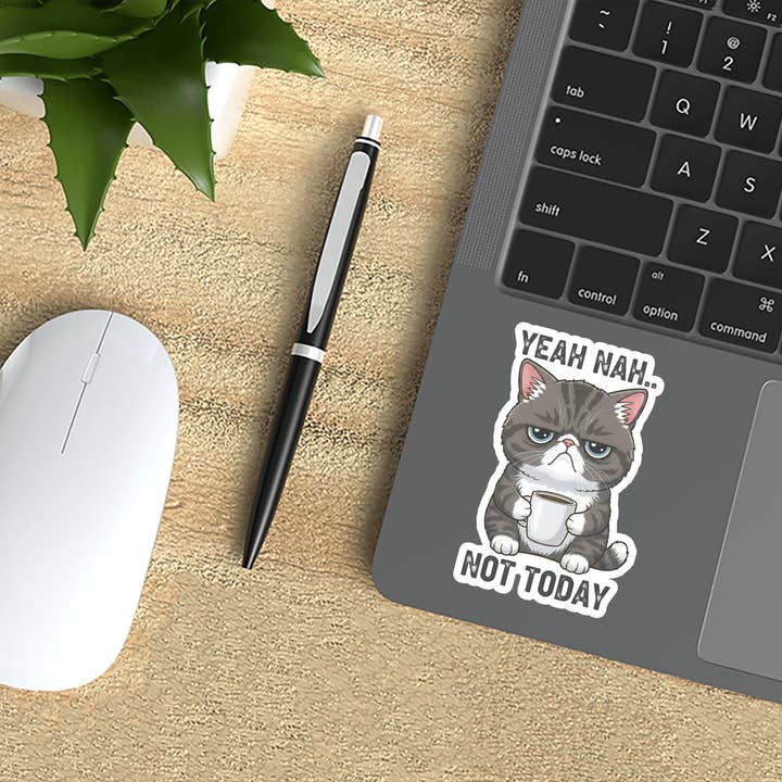 Sticker Atlas - Wholesale Sticker - Yeah, Not Today Sticker4