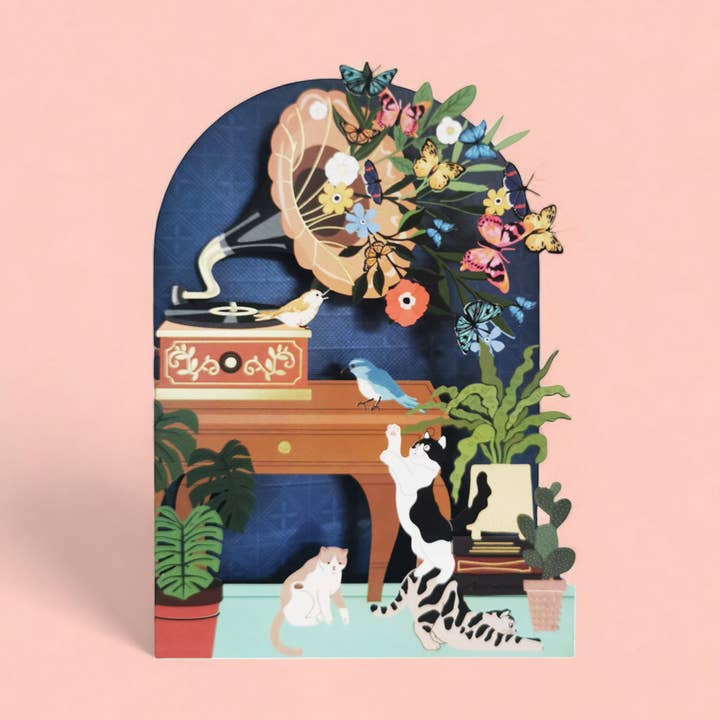 Alljoy Design - Venta al por mayor Tarjetas de felicitación - Tarjeta original de papel recortado - AL2590