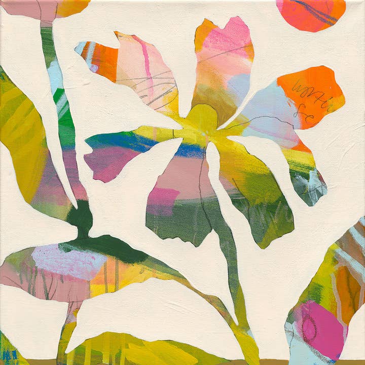 Impression d'art floral digne pour la vente par Maija Rebecca Hand Drawn