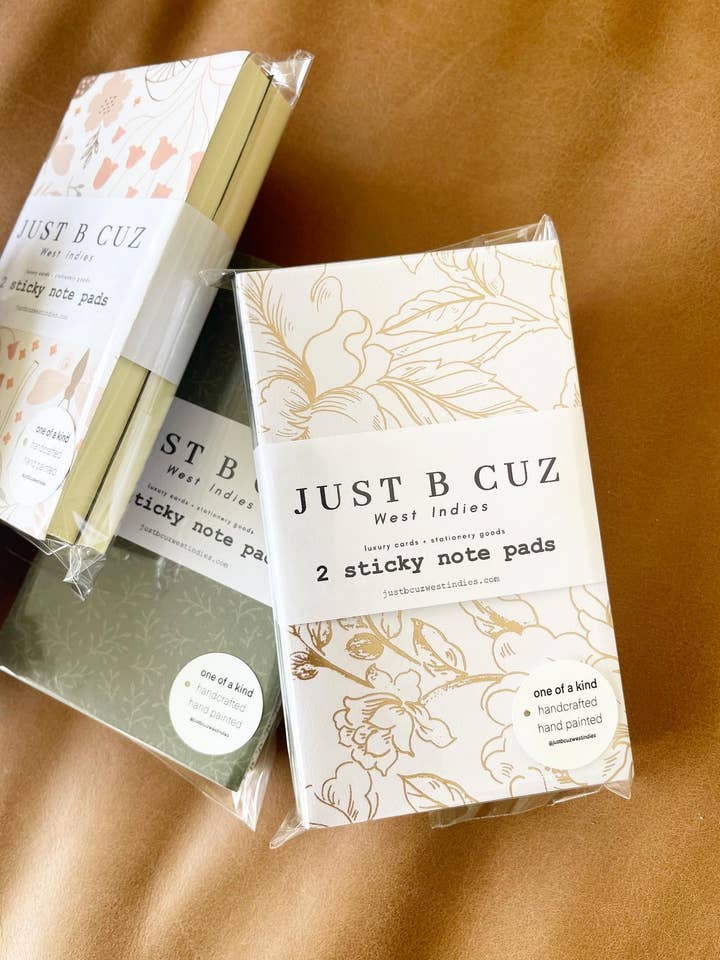 Sticky Notepads (Duet Packs) for wholesale by JUST B CUZ