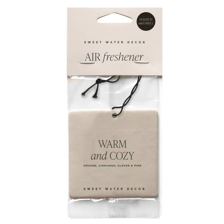 Sweet Water Decor - Wholesale Air Freshener - Warm and Cozy Hanging Air Freshener - Fall Decor