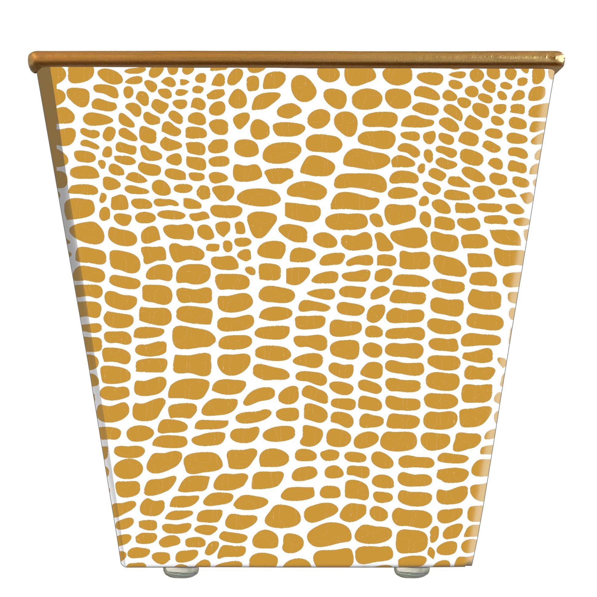 Hedge Farm Candles and Containers – wholesale Plant pot – Alligator Skin Cachepot Container Only12