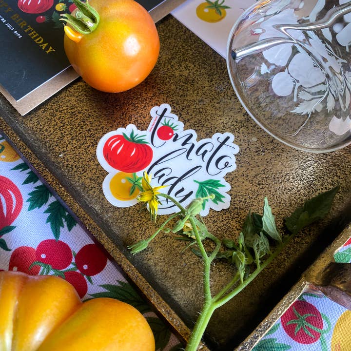 Paper Farm Press - Wholesale Sticker - Tomato Vine Decal Sticker4