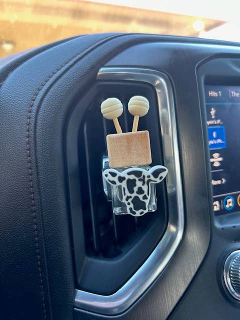 Cow Head Vent Clip Diffuser for wholesale by The Prickly Five