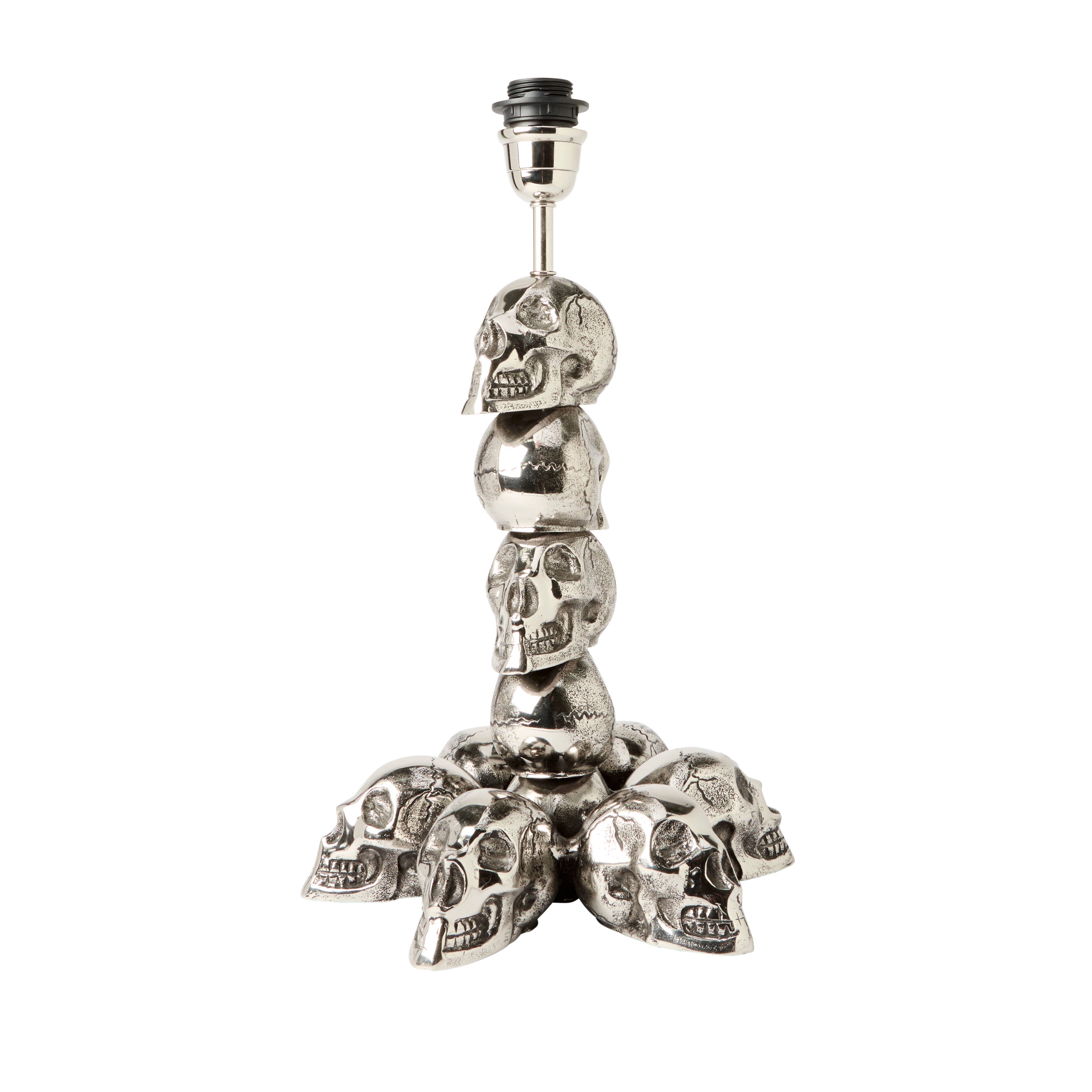 Paradox Collections - Wholesale Accent/desk lamp - Skulls Stacked Table Lamp2