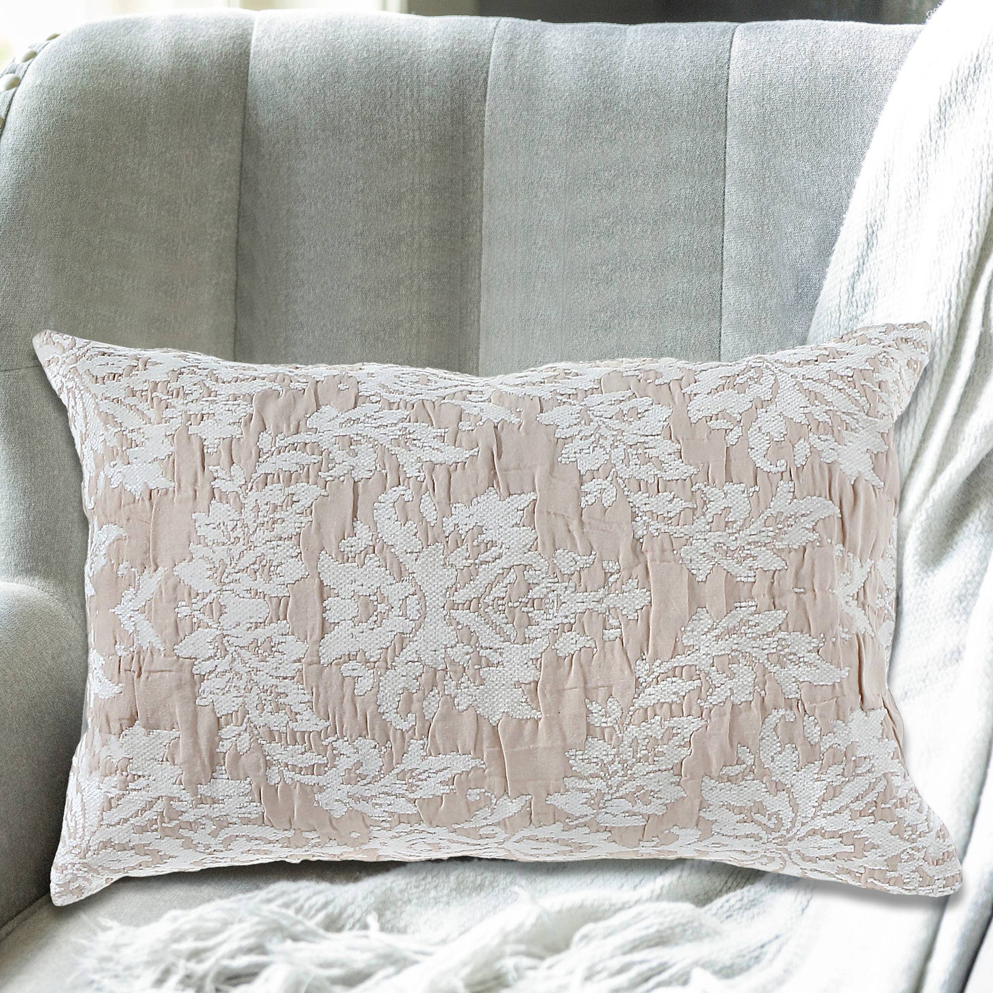 Multi Cotton Linen Viscose Chenelle Cushion for wholesale on Faire1