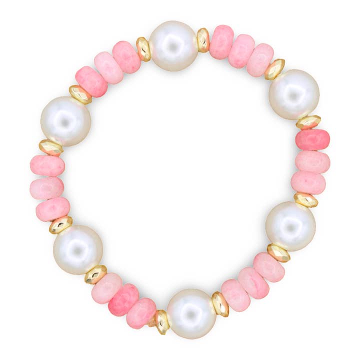 Traci's Beads - Wholesale Beaded Bracelet - Lowcountry Pearl Bracelets, 5 Colors2