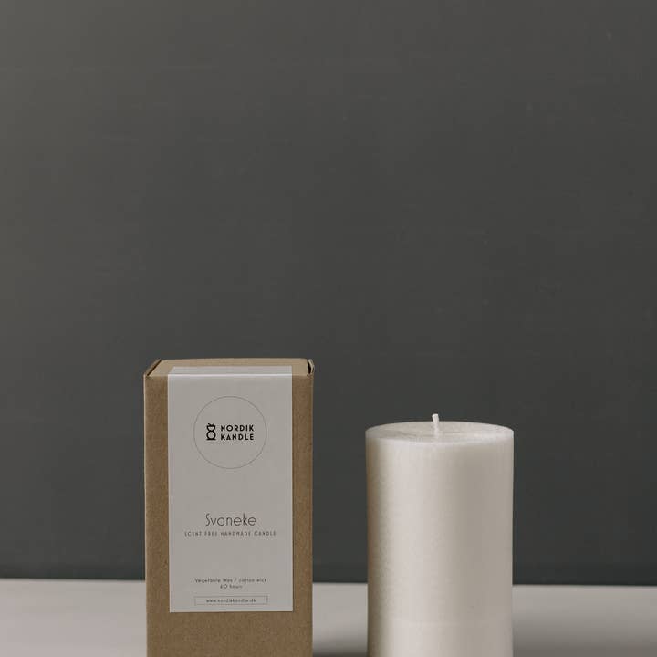 NORDIK KANDLE - Wholesale Pillar Candle - Svaneke Round5