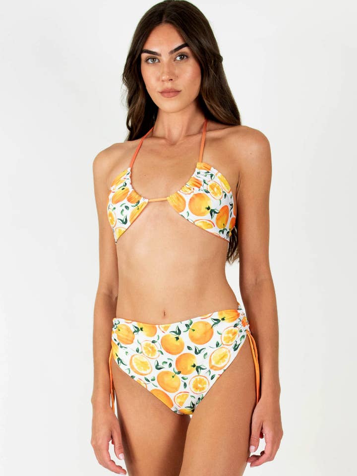 Citrus Reversible Bikini TOP for wholesale by SIGAL