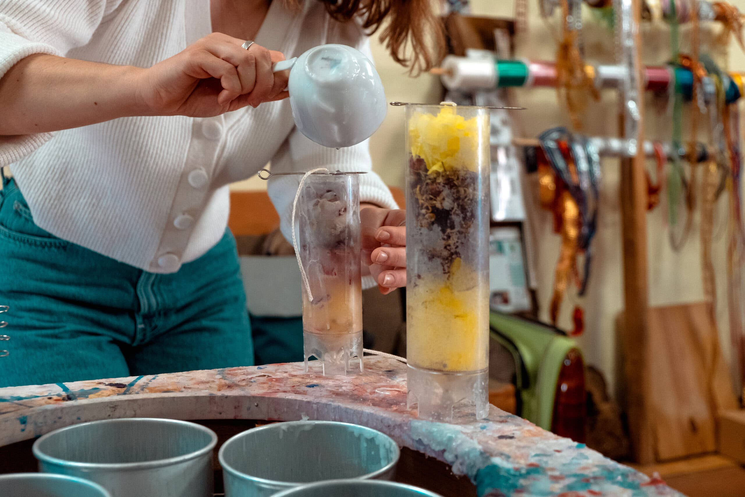 Die Kerzenwerkstatt - Wholesale DIY Craft Kit - DIP DYE DIY set: make and pour candles in colorful colors3