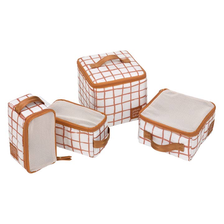 Petunia - Wholesale Diaper Bag - Baby - INTER-MIX PACKING CUBE SET - LOOM