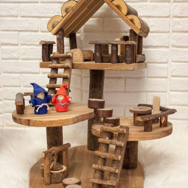 Q Toys - Wholesale Wood toy – Child - Large Tree House1