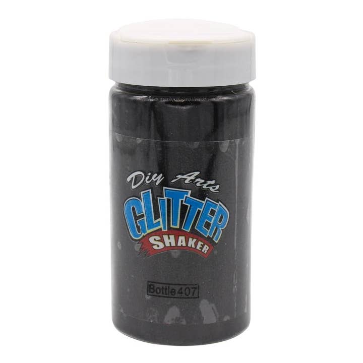 8oz Glitter - Black (Each) for wholesale by Plush Appeal LLC