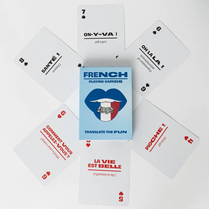 Lingo Playing Cards - Wholesale Playing Cards - French Travel Playing Cards