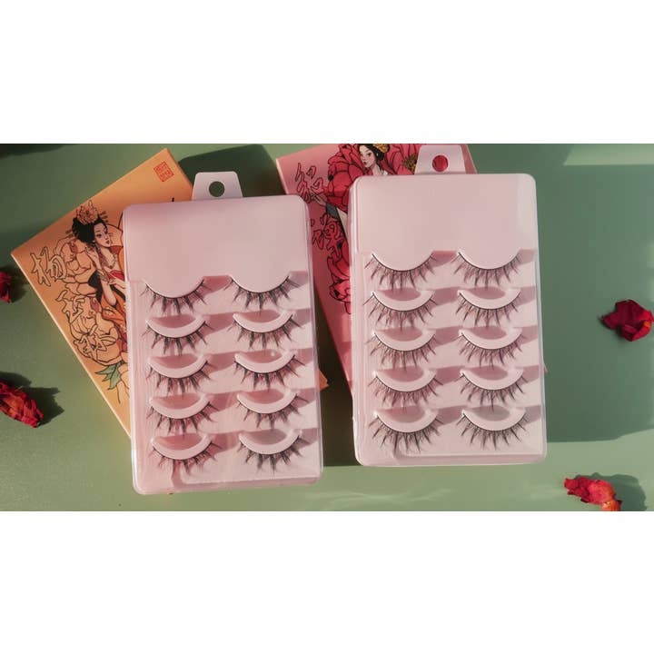 Euphoric Sun Inc - Wholesale False/Fake Eyelashes - Diaochan & Yang Yuhuan Manhua Douyin Lash Sets8