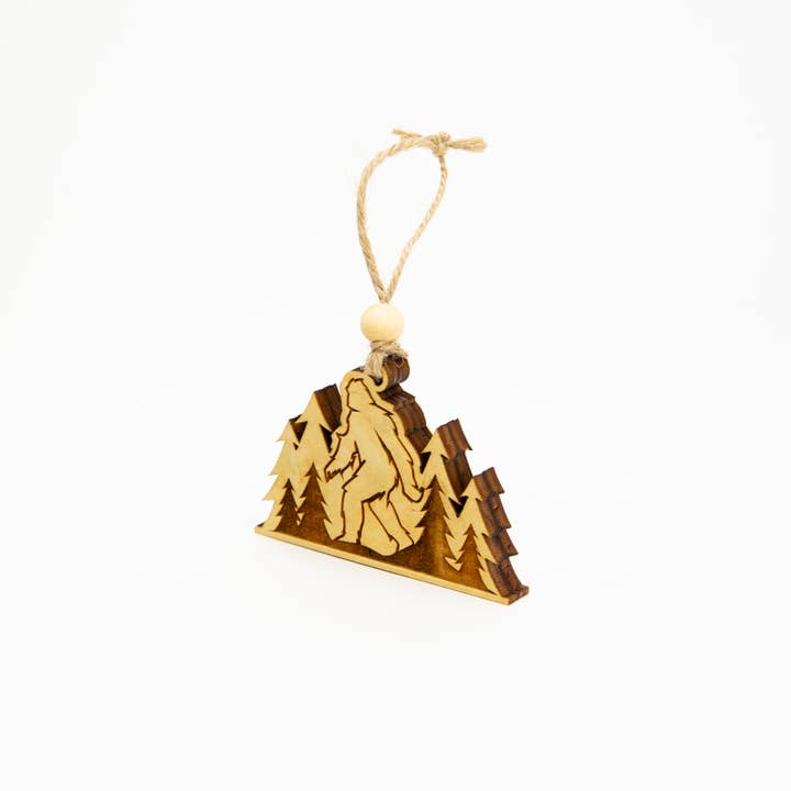 Beyond The Kerf - Wholesale Ornament - Sasquatch Ornament