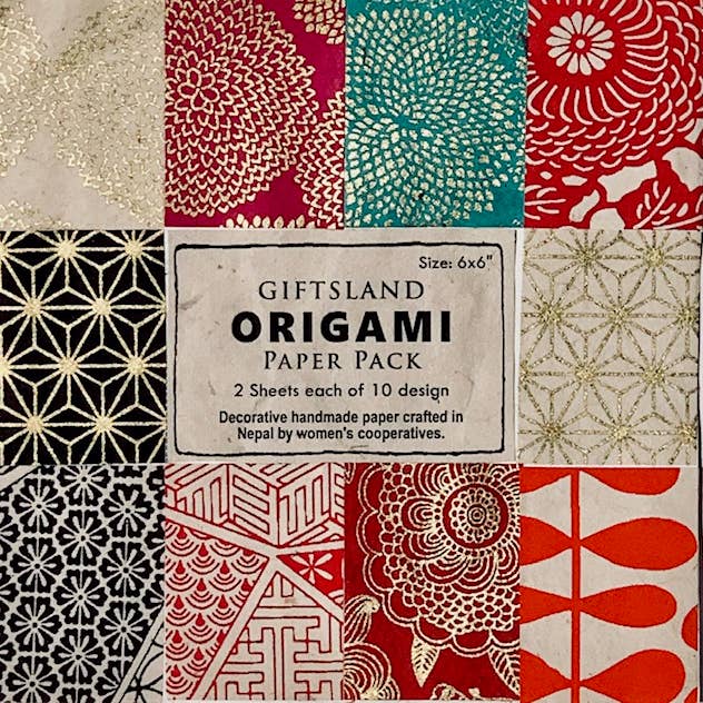 Giftsland - Wholesale Craft Supplies - Eco-Friendly Origami Craft Paper from Nepal