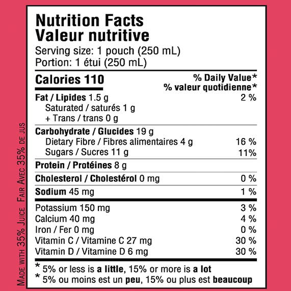 gnubees - Wholesale Fruit juice - gnubees plus: Strawberry Wise1