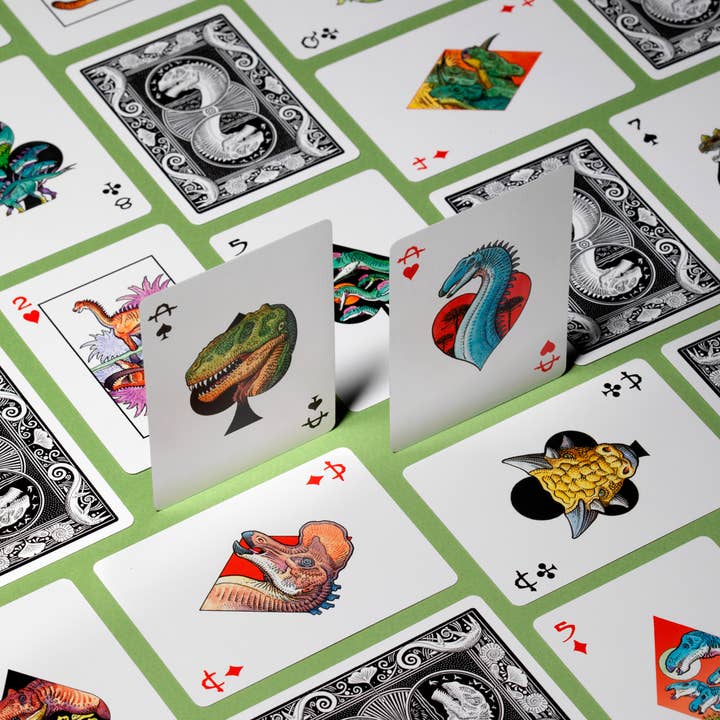 Art of Play - Wholesale Playing cards - Dinosaur Playing Cards4