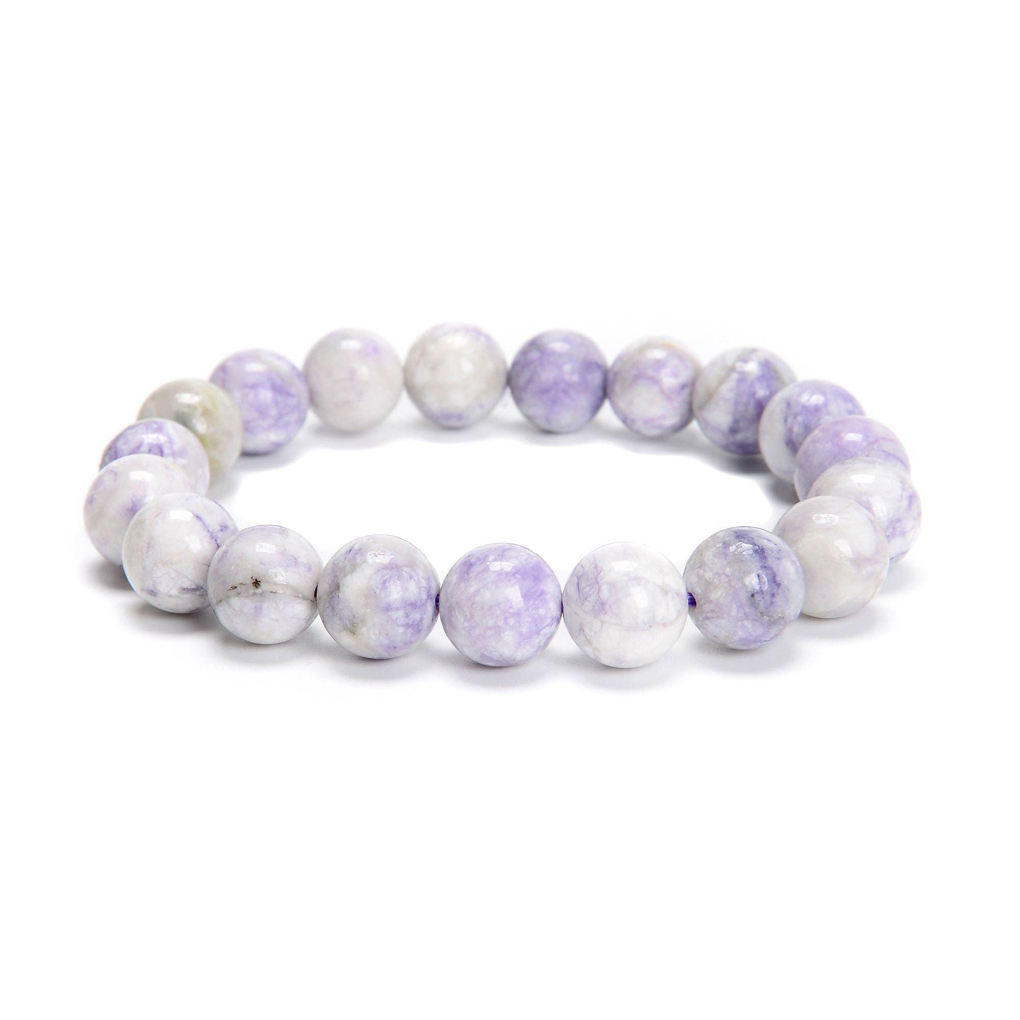 CRCBEADS - Wholesale Beaded Bracelet - Sphalerite Smooth Round Beaded Bracelet Size 6mm 8mm 10mm7.5'' Length 3 PCS/Set1