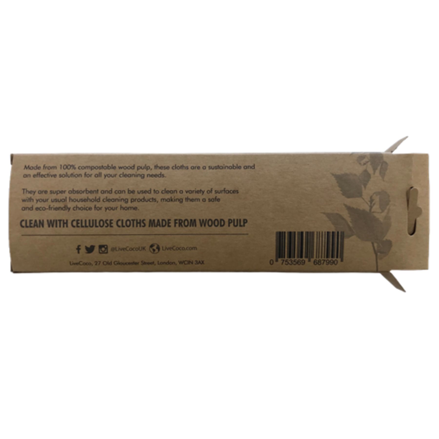 EcoVibe - Wholesale Dishcloth - Compostable Cleaning Cloths (3 per pack)2