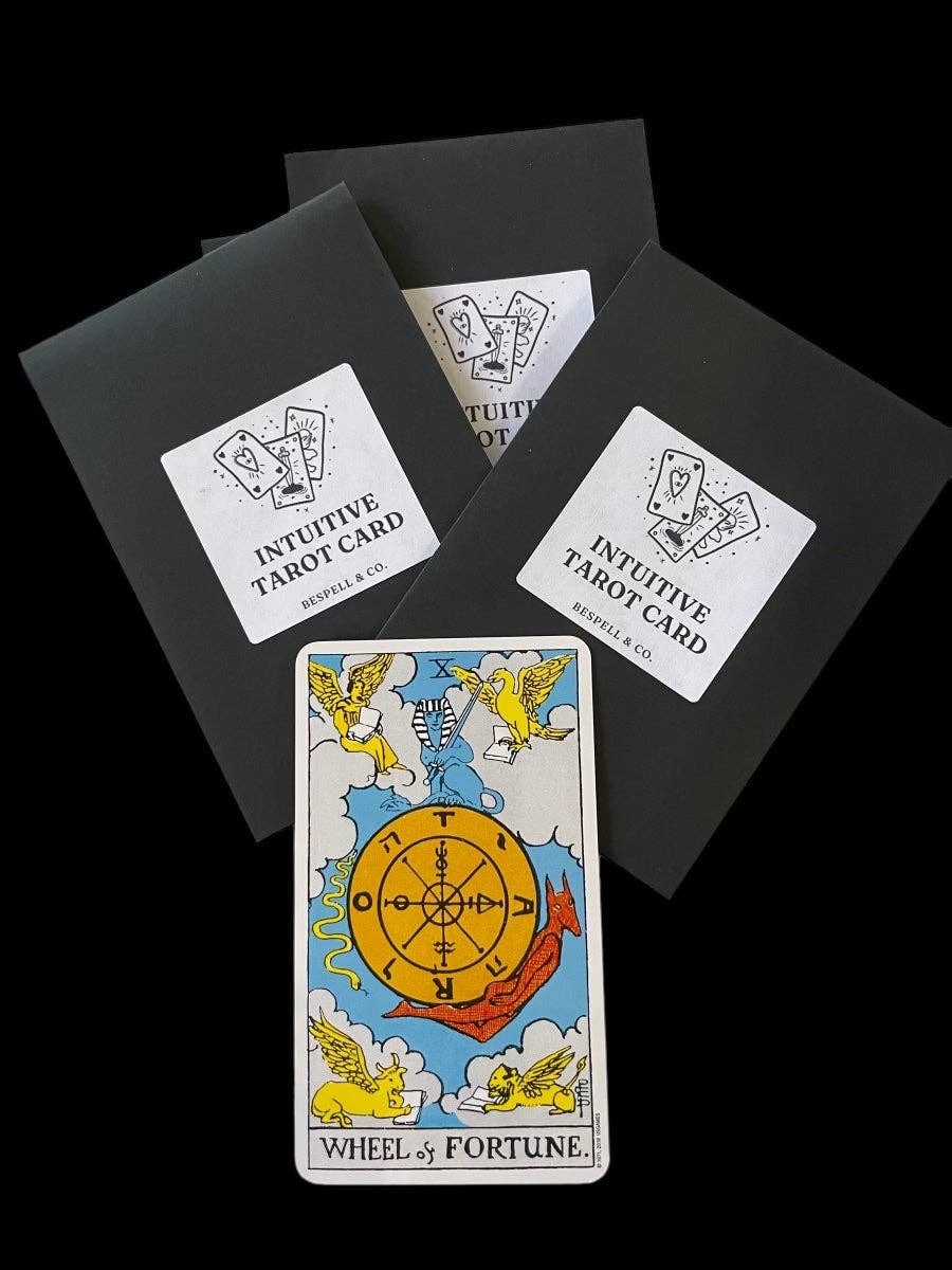 Bespell & Co. – Großhandel Tarot-Karten – Mysteriöse intuitive Tarotkarte (Einzelkarte)1