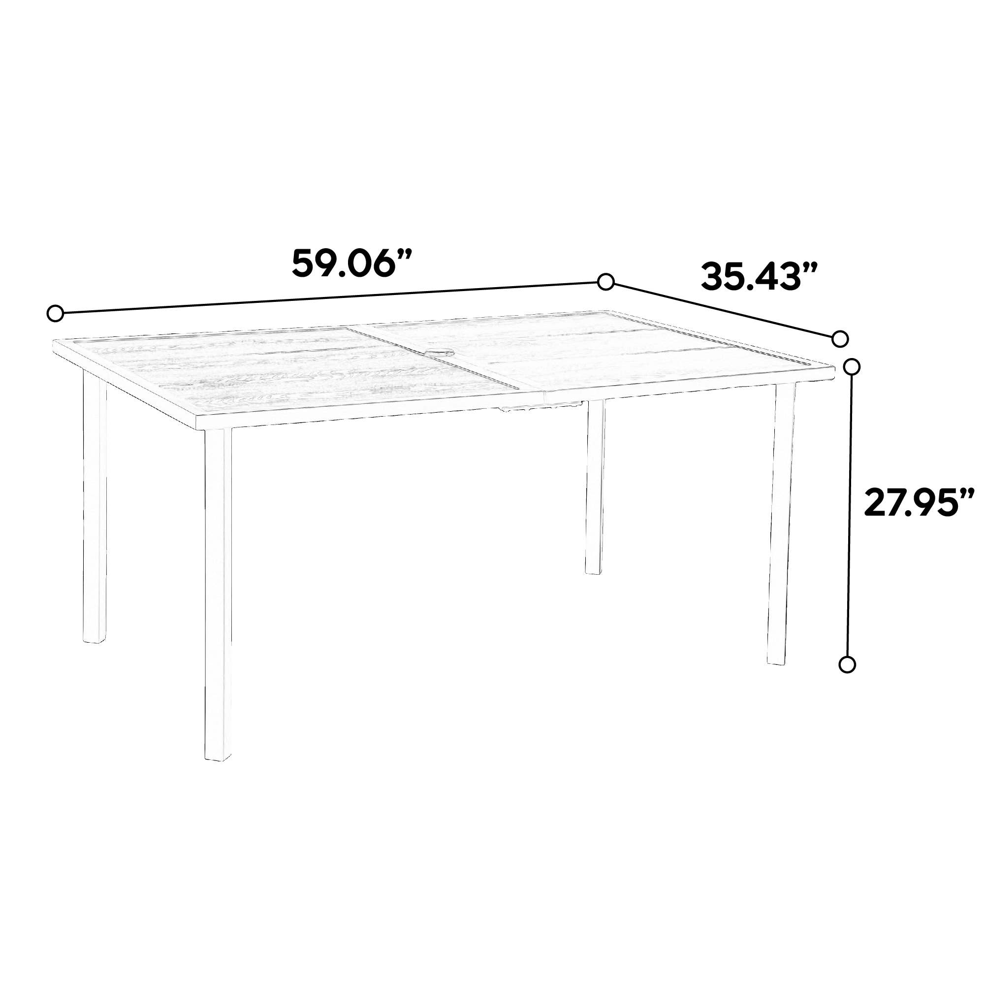 HOMYCASA DESIGN INC - Wholesale Patio Set - All-Weather Outdoor Patio Furniture Sets for Backyard Garden4