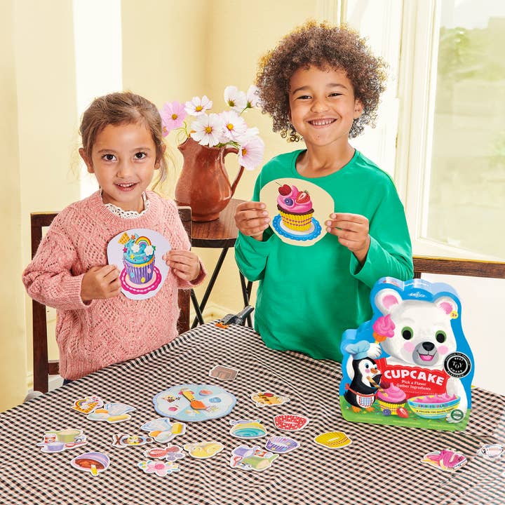 eeBoo - Wholesale Board Game - Cupcake Shaped Spinner Game