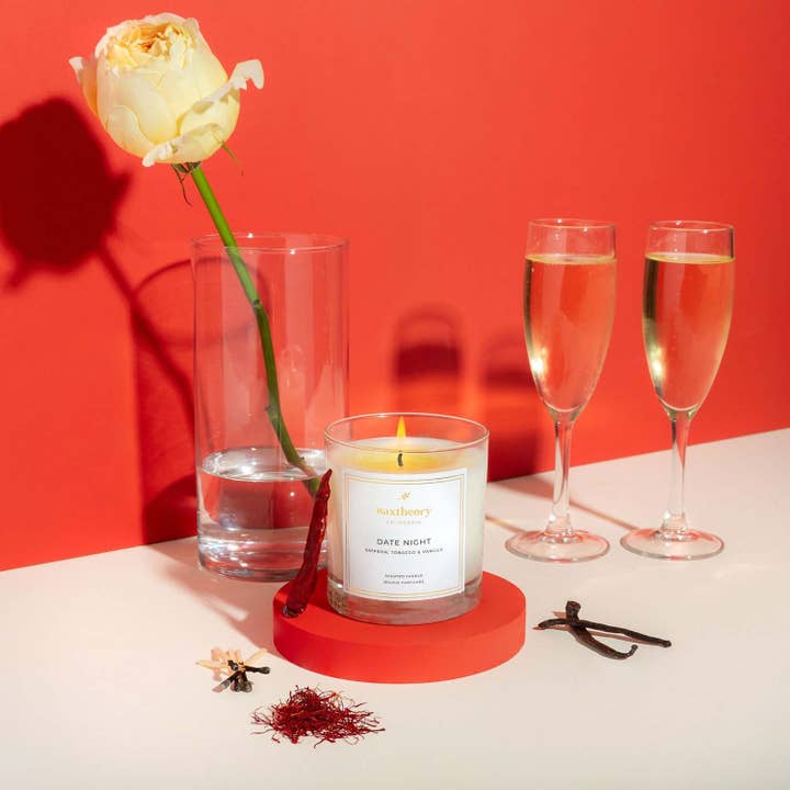 Date Night 8 oz candle for wholesale by Waxtheory