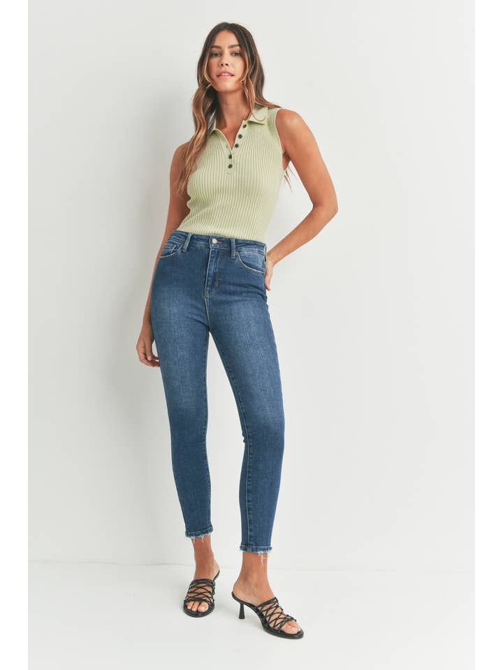 Just USA Jeans - Wholesale Jeans - Women's - JP166 - DK - Clean Skinny