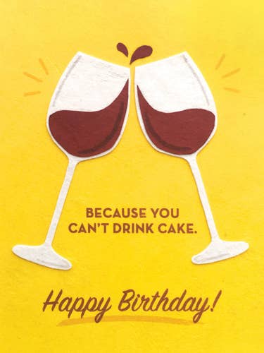 Wine Birthday for wholesale by Good Paper