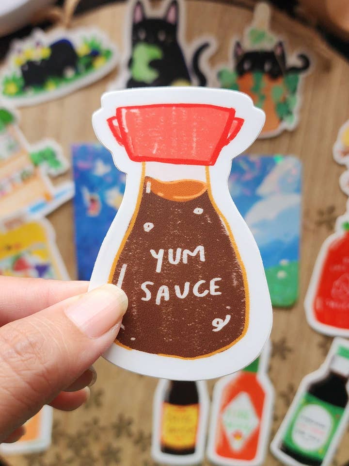 Autocollant Aloha shoyu pour la vente par Nan's Desk LLC