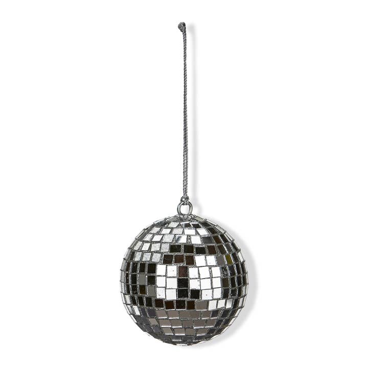 tag - Wholesale Ornament - Disco Ball Christmas Ornament - Silver