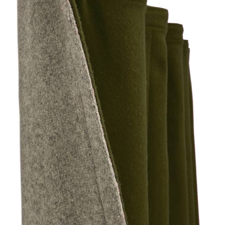 Amore Beauté - Wholesale Curtain - Double Layer Wool Felt Curtains With Hook Tape