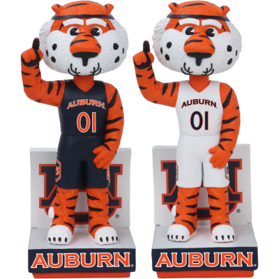 National Bobblehead Hall of Fame and Museum - Wholesale Decorative Figurine - Aubie the Tiger Auburn Tigers Mascot Basketball Jersey Bobbleheads1