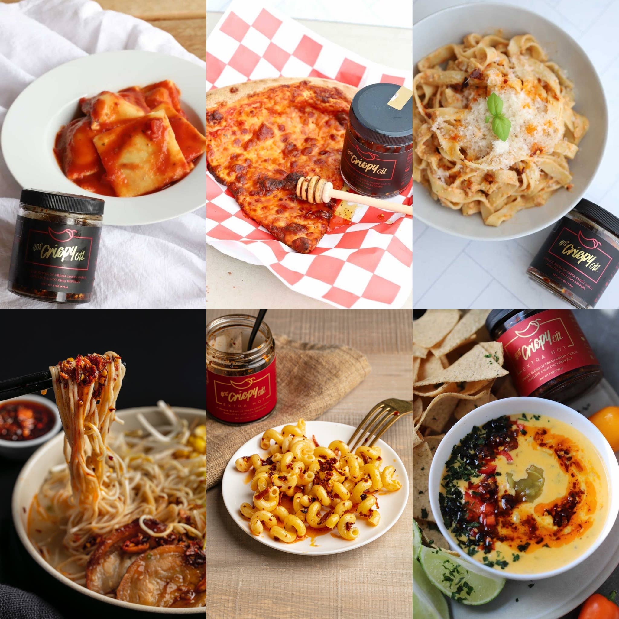 Hot Crispy Oil - Vendita all'ingrosso Salse piccanti - Confezione Starter da 6 - Hot Crispy Oil4