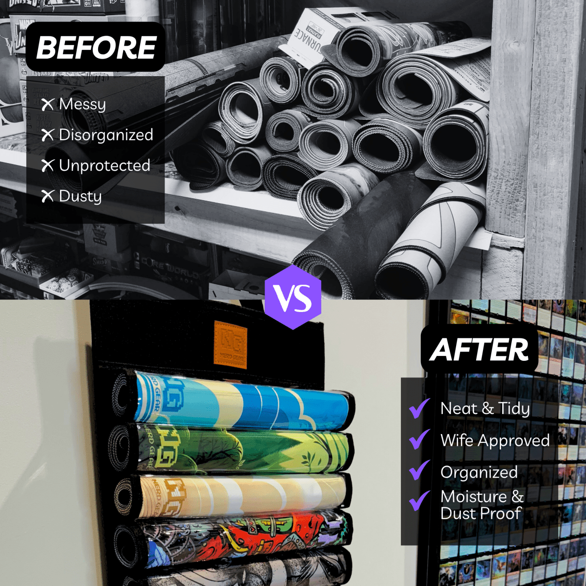 Nerd Gear Gaming Inc. - Vendita all'ingrosso Giochi di carte - Santuario del Tappetino da Gioco6